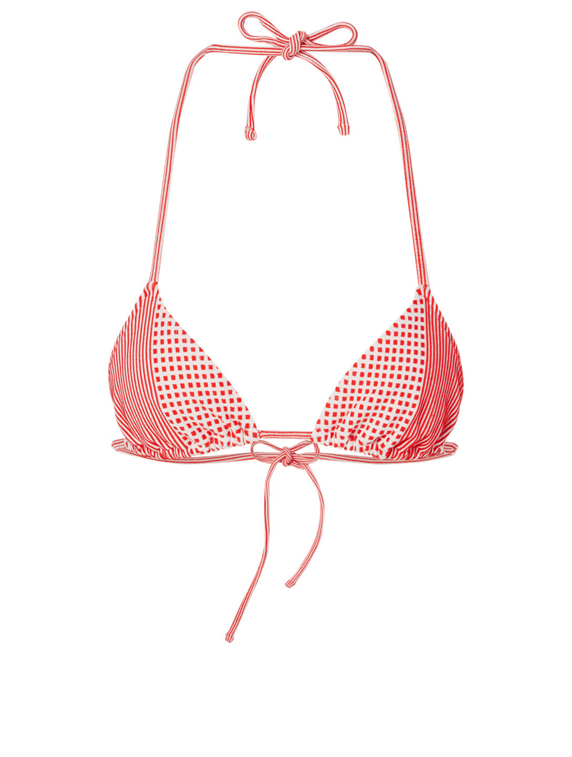 Lemlem Semira Triangle Bikini Top Holt Renfrew