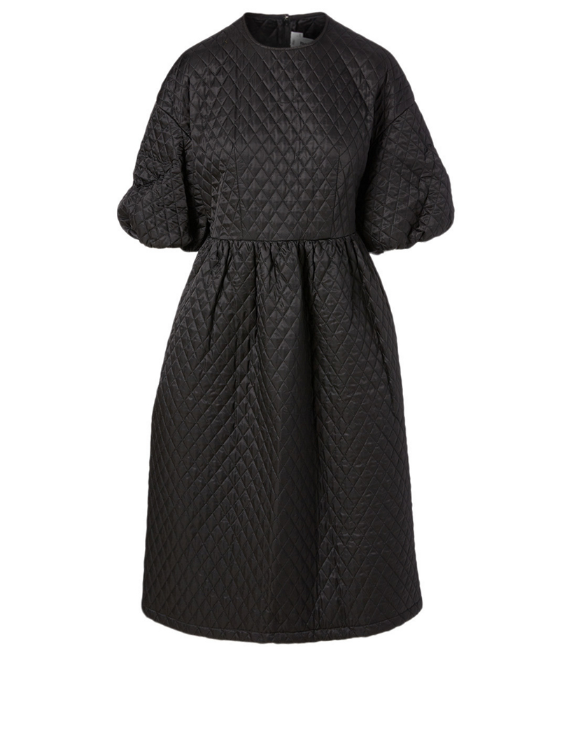 Noir Kei Ninomiya Quilted Midi Dress Holt Renfrew