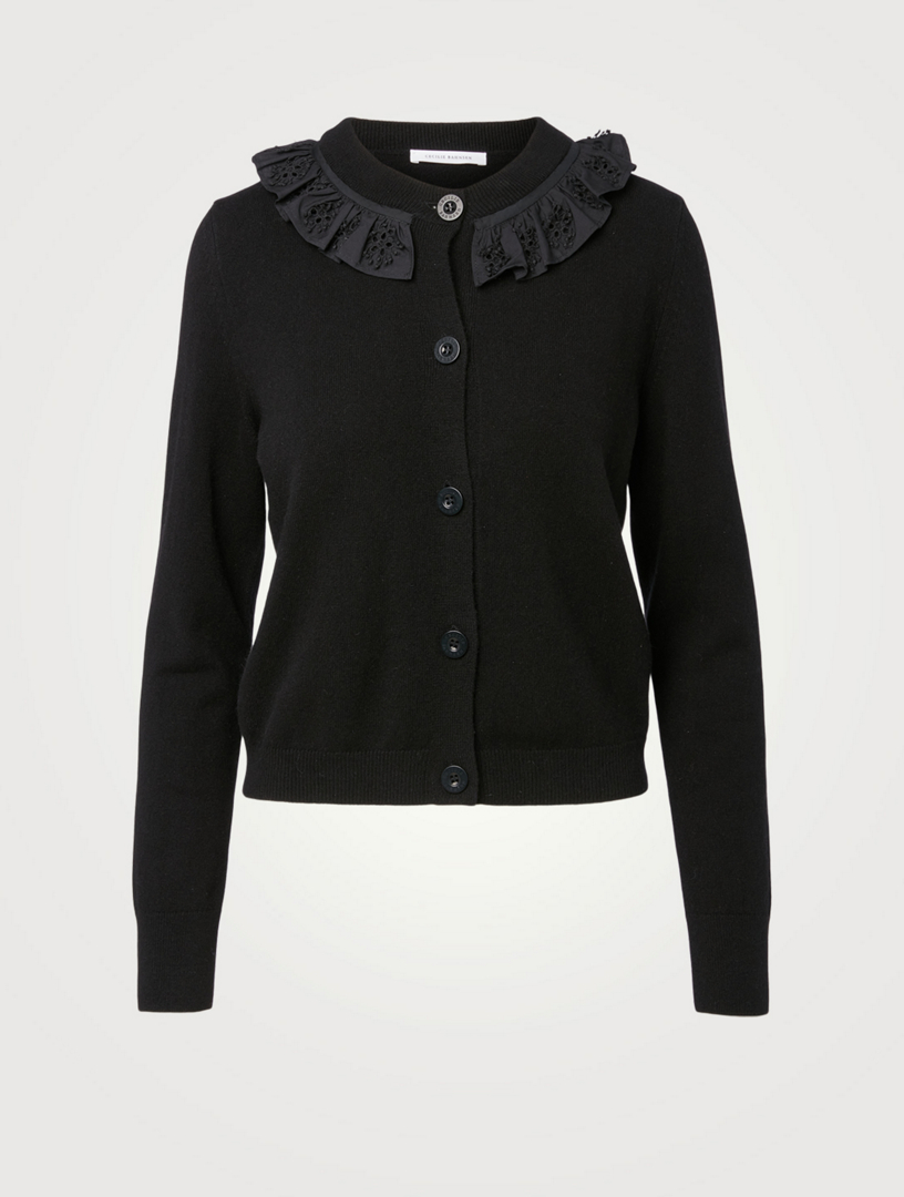 Cecilie Bahnsen Farrah Cashmere And Wool Cardigan Holt Renfrew