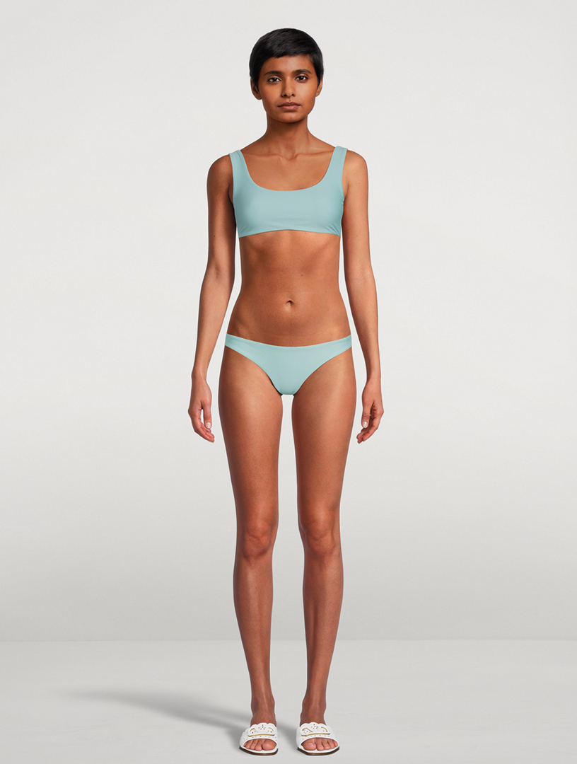 Jade Swim Rounded Edges Bikini Top Holt Renfrew