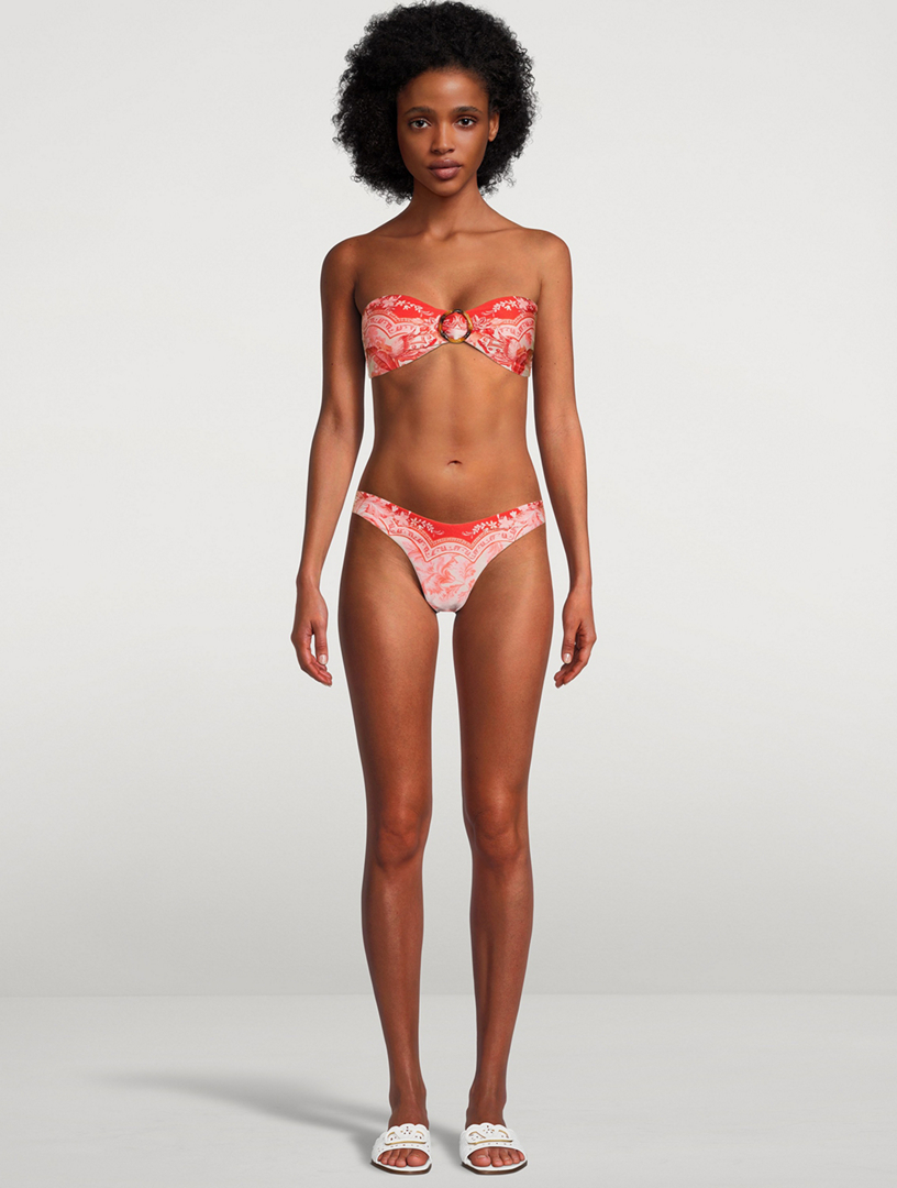 Zimmermann Lyre Bandeau Bikini Set Holt Renfrew