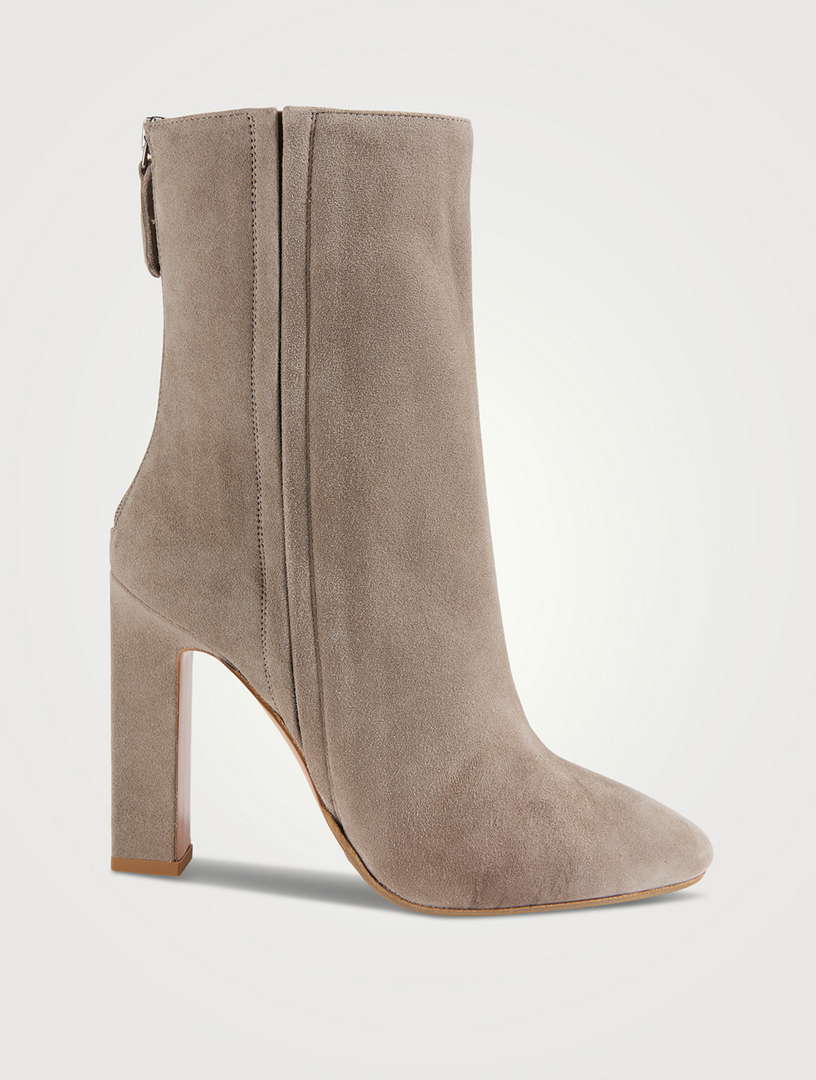 Aquazzura Joplin Suede Ankle Boots Holt Renfrew