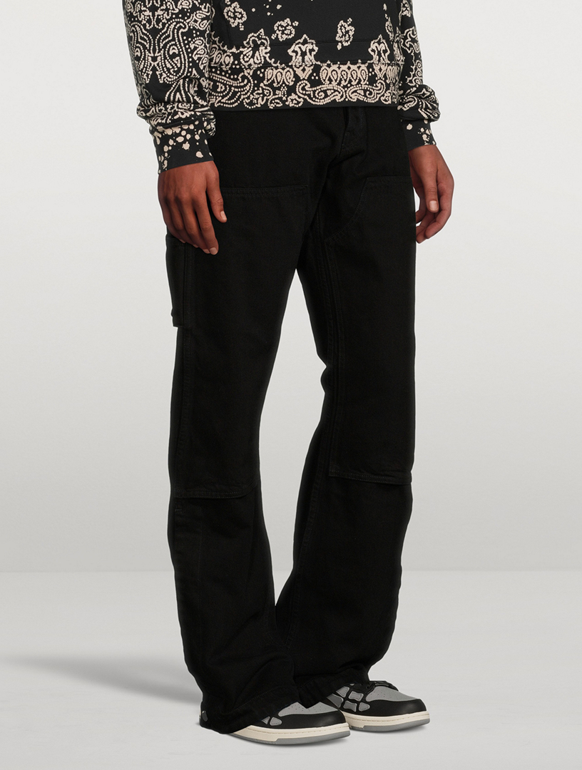 AMIRI Cotton Straight Leg Carpenter Jeans Holt Renfrew