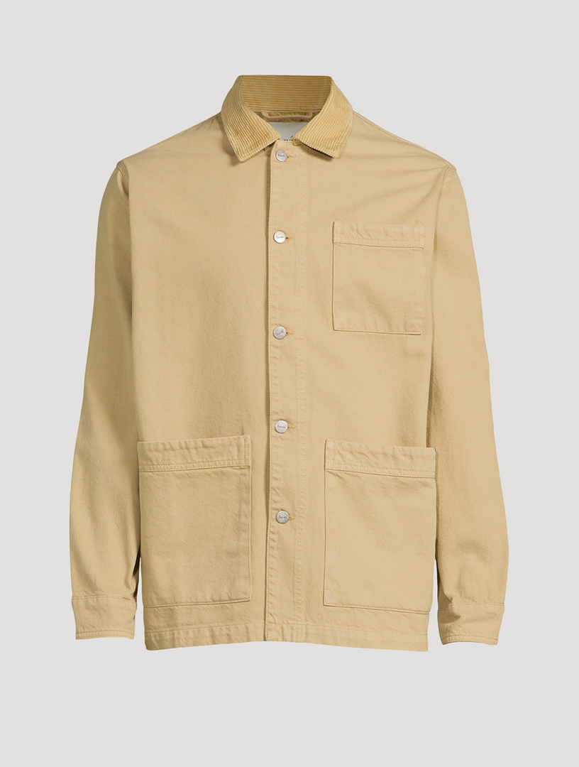 FORET Heyday Organic Cotton Overshirt Holt Renfrew