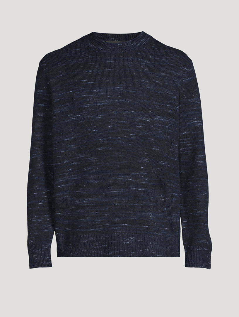 VINCE Space Dye Wool And Cashmere Crewneck Sweater Holt Renfrew