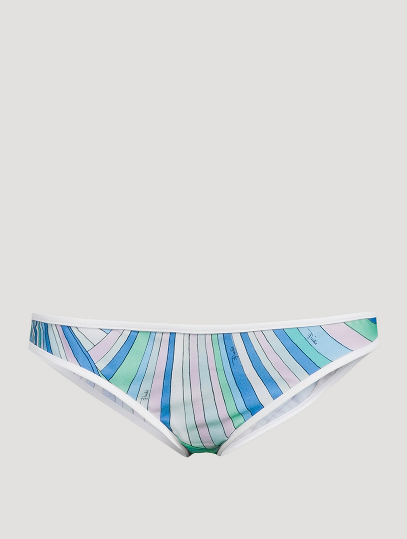 Pucci Bikini Bottom In Iride Print Holt Renfrew