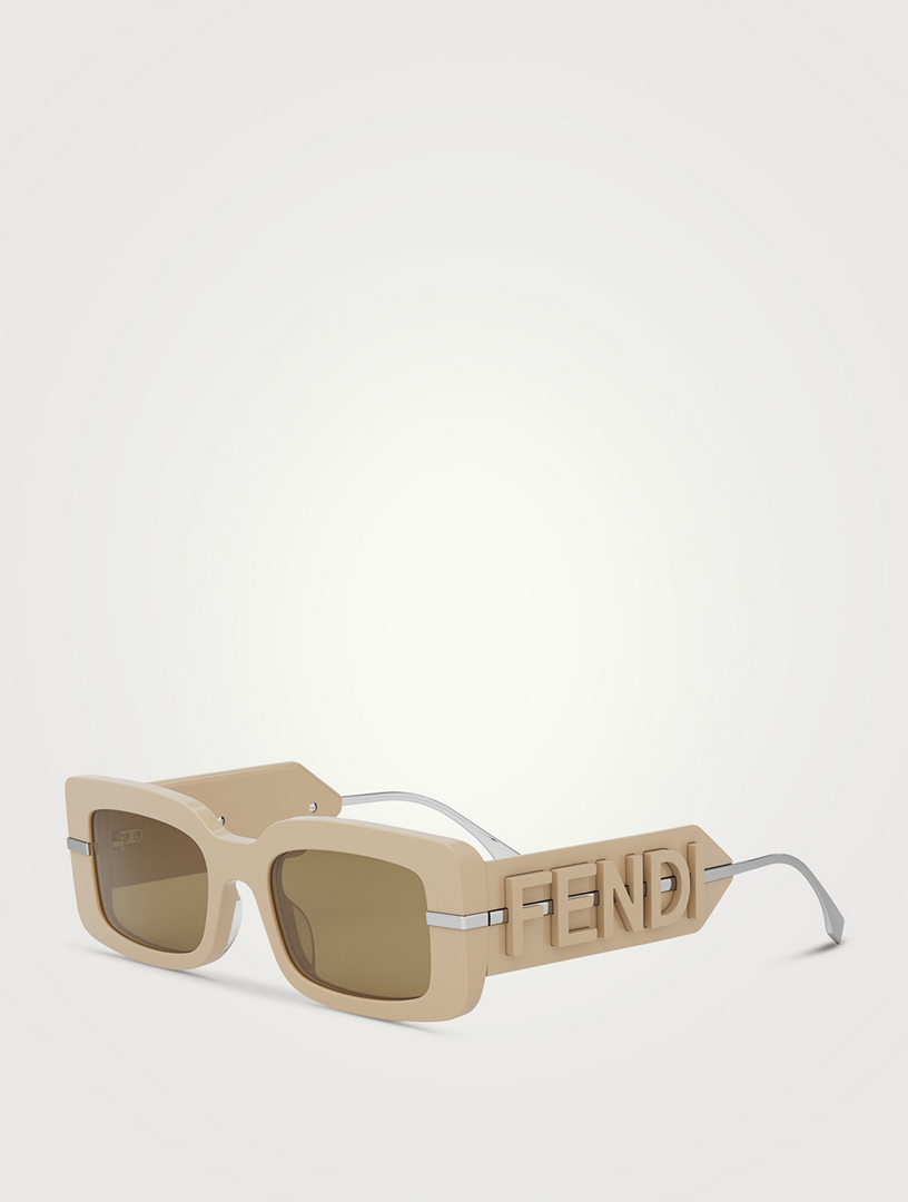 Fendigraphy Rectangular Sunglasses