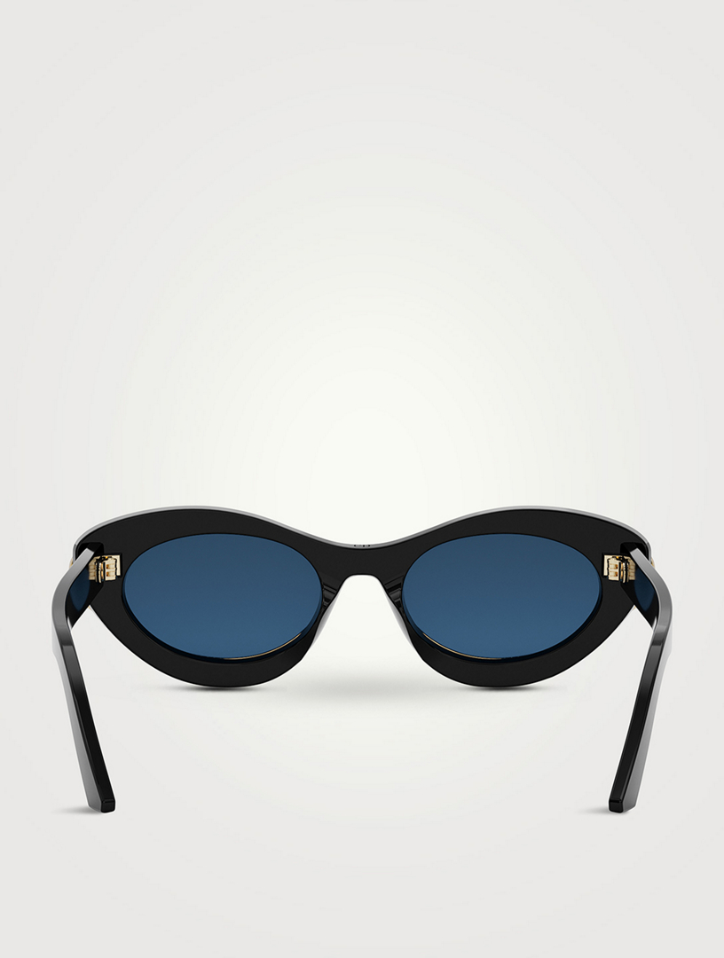 Dior ブラック キャットアイ サングラス DIOR DiorMeteor B1I Cat Eye Sunglasses | Holt Renfrew