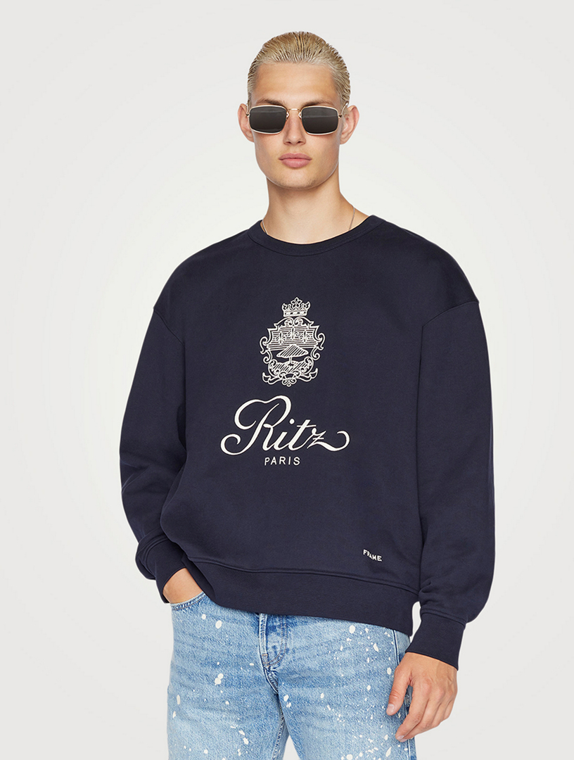 Frame x Ritz Paris Cotton Sweatshirt