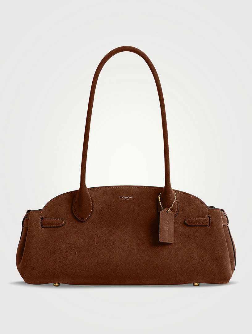 COACH Empire 34 Suede Tote Bag | Holt Renfrew