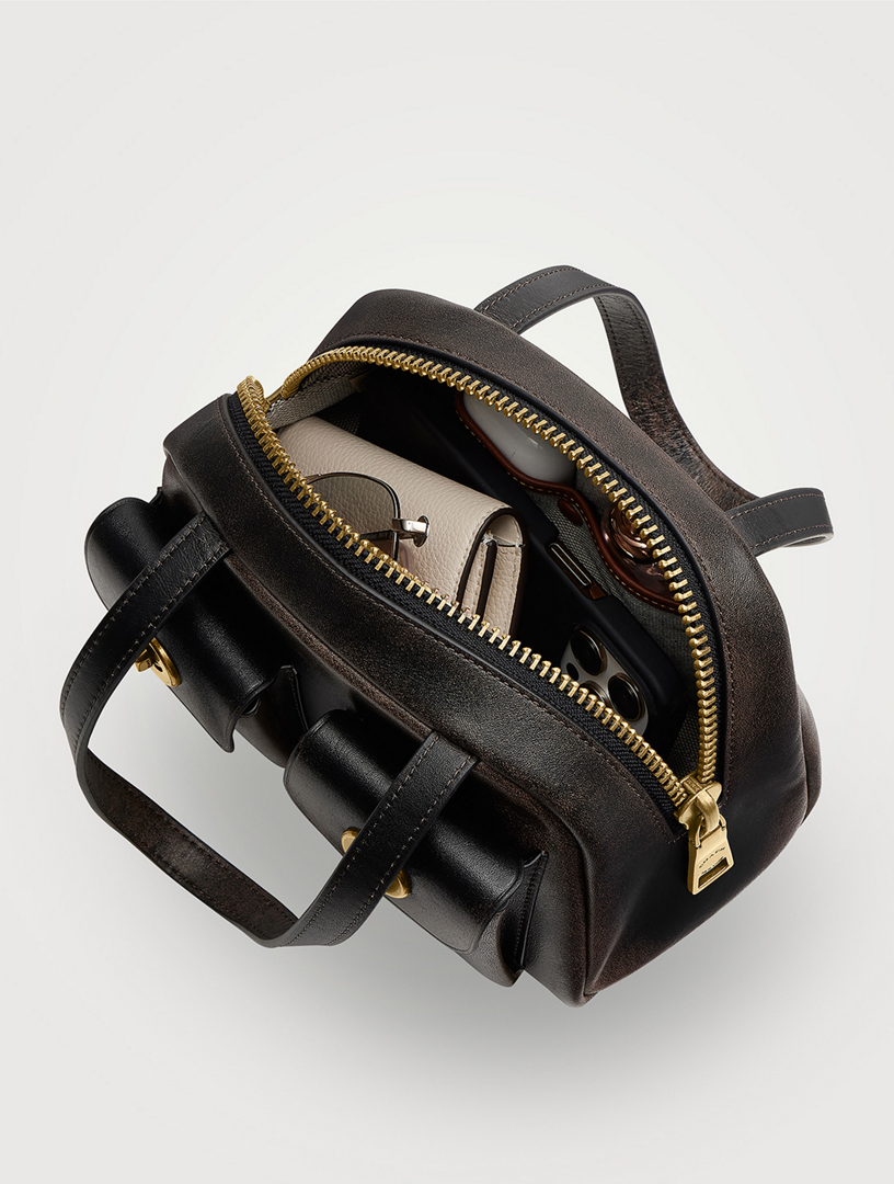 COACH Twin Turnlock Leather Bag | Holt Renfrew