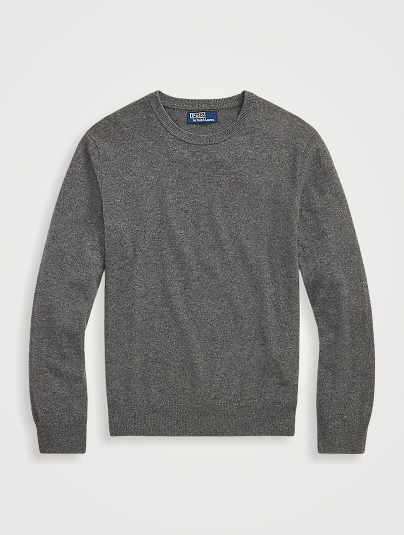 Washable Cashmere Crewneck Sweater