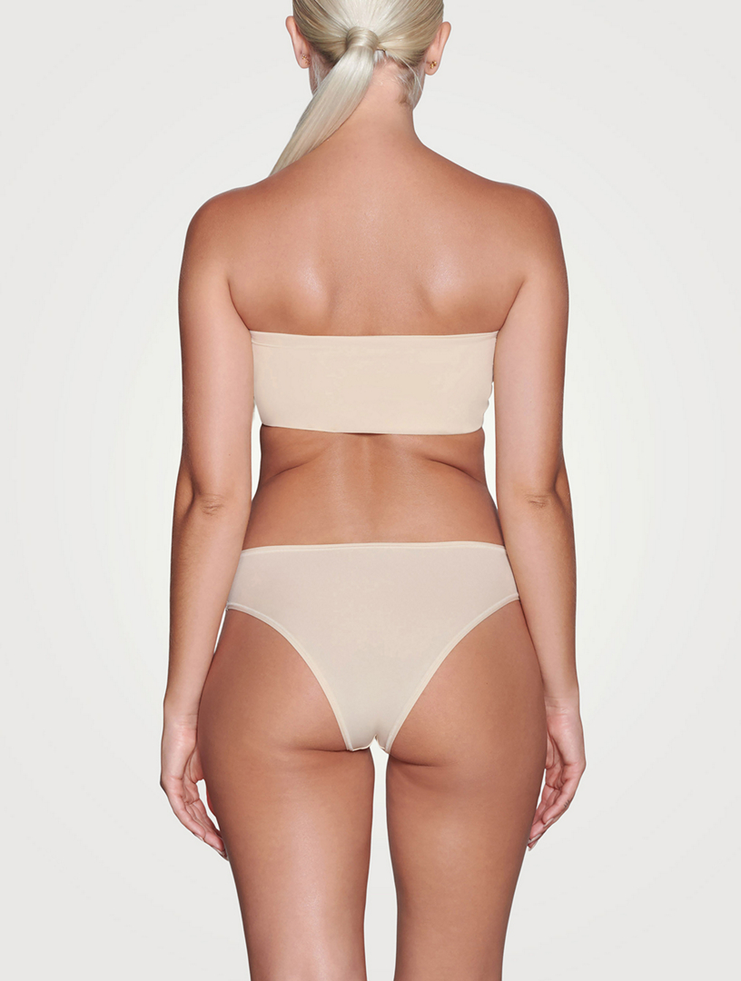 Fits Everybody bandeau bra - Umber