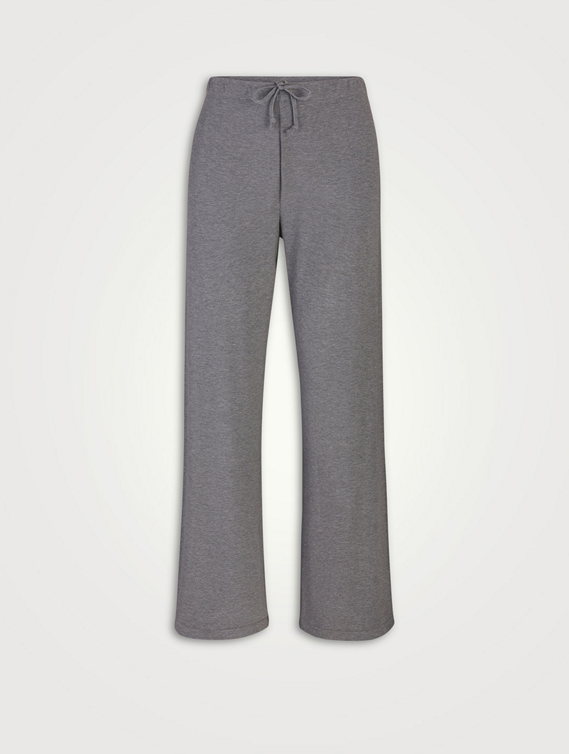 SKIMS, Pants & Jumpsuits, Skims Smoke Grey Velour Lounge Pants New