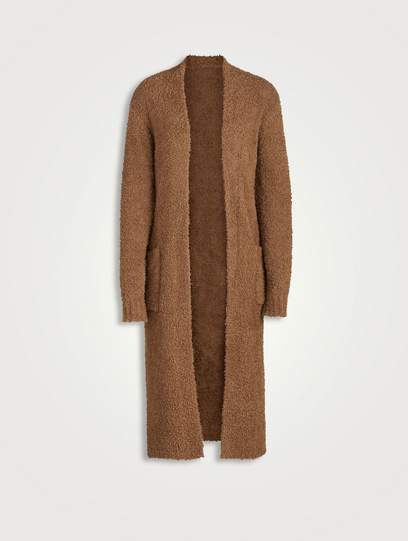 SKIMS Cozy Knit Short Robe Camel - GB