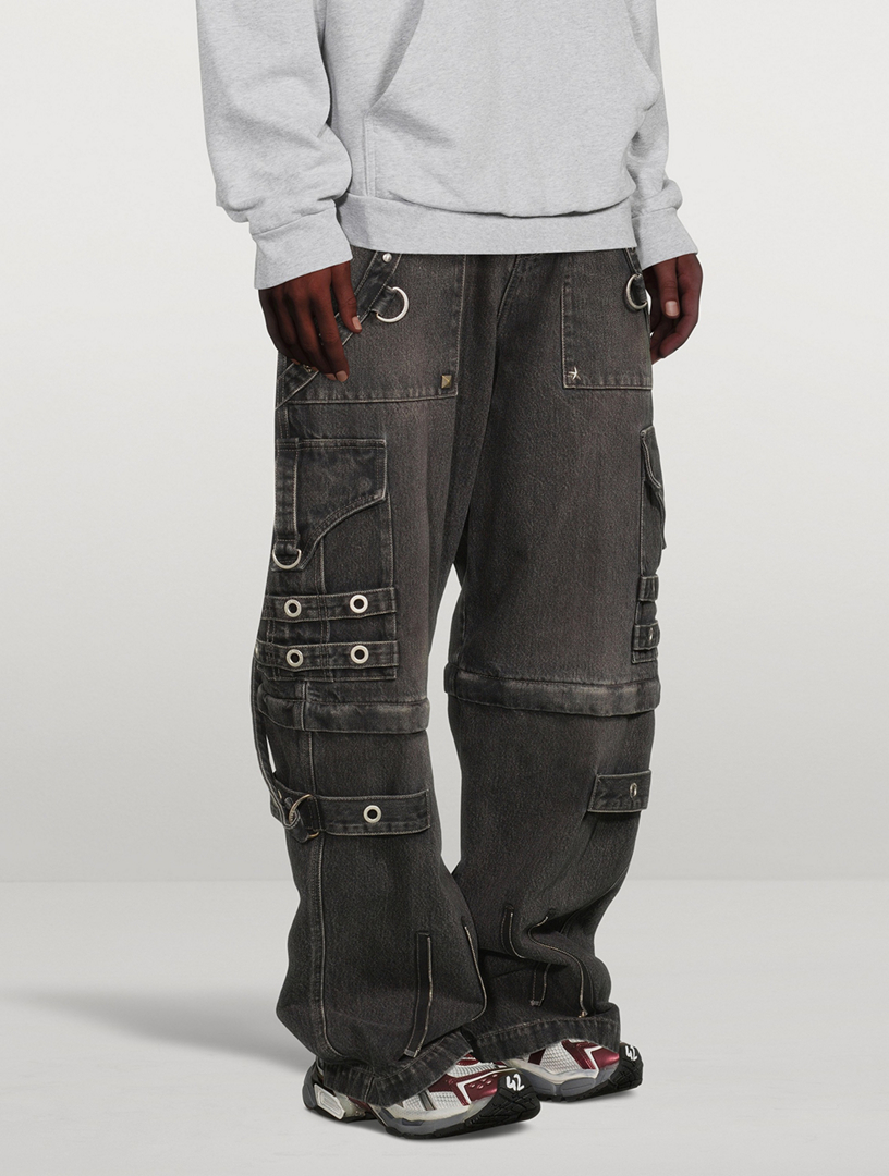 良好品】 BALENCIAGA 22AW raver baggy denim pant ワークパンツ ...