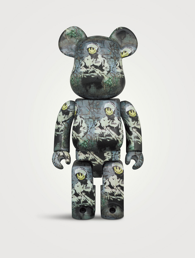 MEDICOM TOY - BE@RBRICK RIOT COP 100％ &amp; 400％ BE@RBRICK | BE@RBRICK RIOT COP 100％ & 400％ | Designer Toys