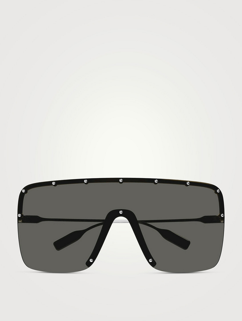 Gucci shield sunglasses online