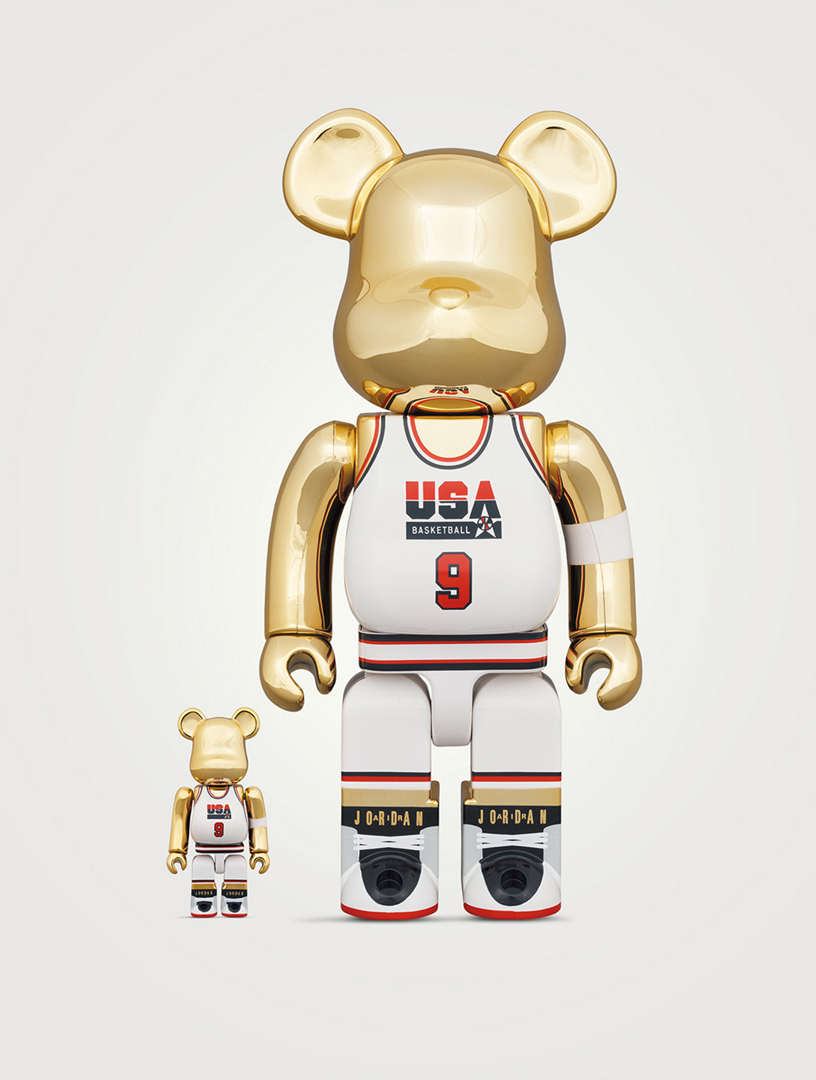 BEARBRICK Jordan 92 Team USA 100% & 400% Be@rbrick Set | Holt Renfrew