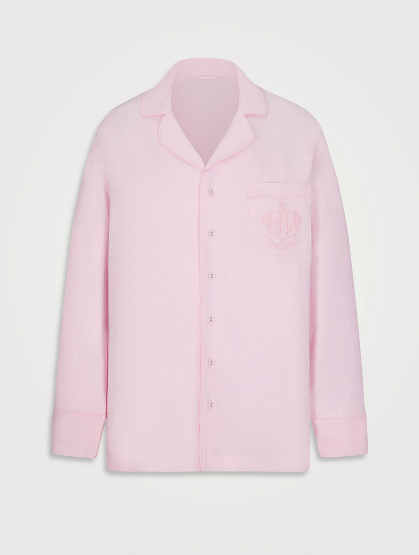 SKIMS Skims Hotel Sleep Button-Up Shirt