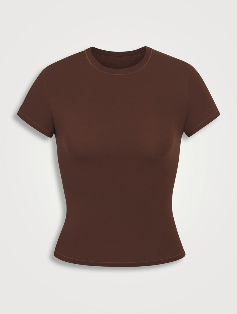 Womens Skims grey Short-Sleeve T-Shirt