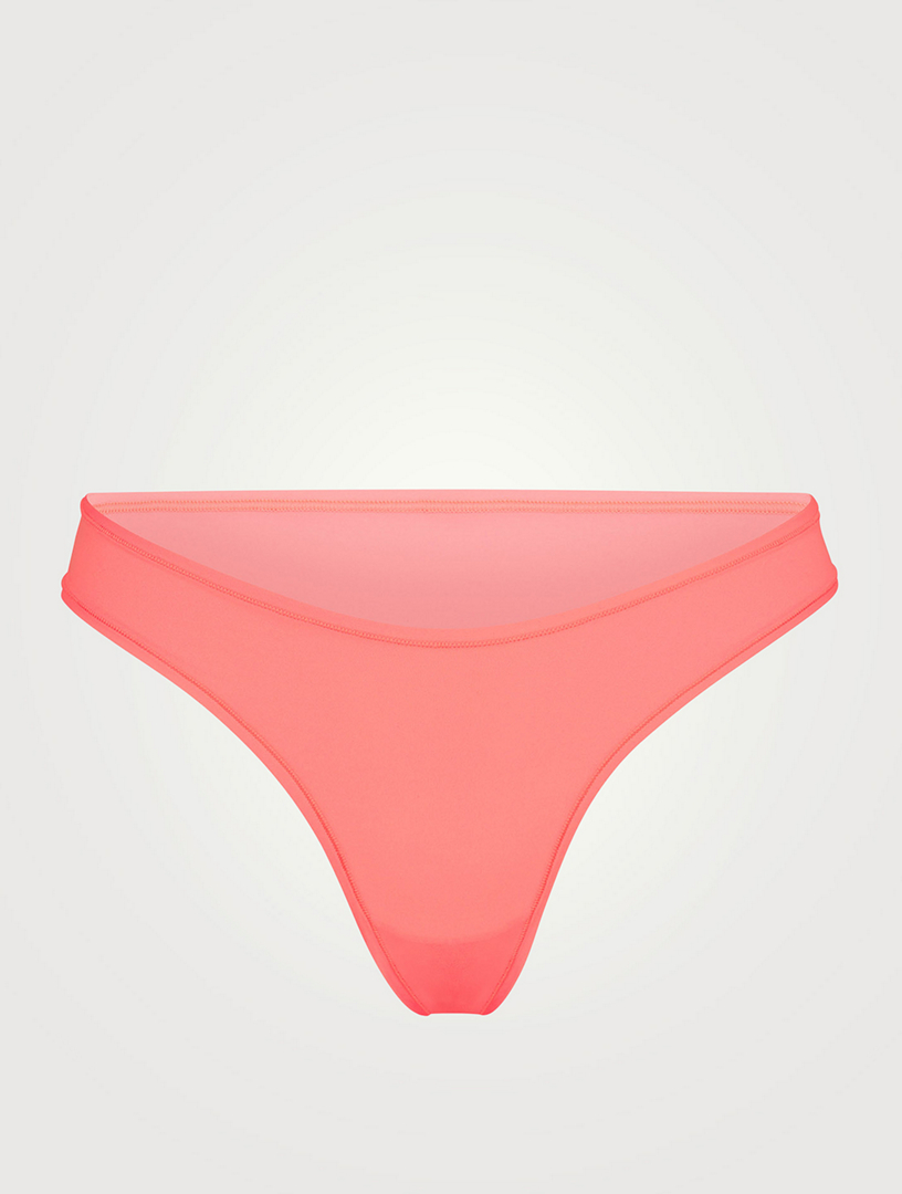 FITS EVERYBODY DIPPED FRONT THONG | ESPRESSO