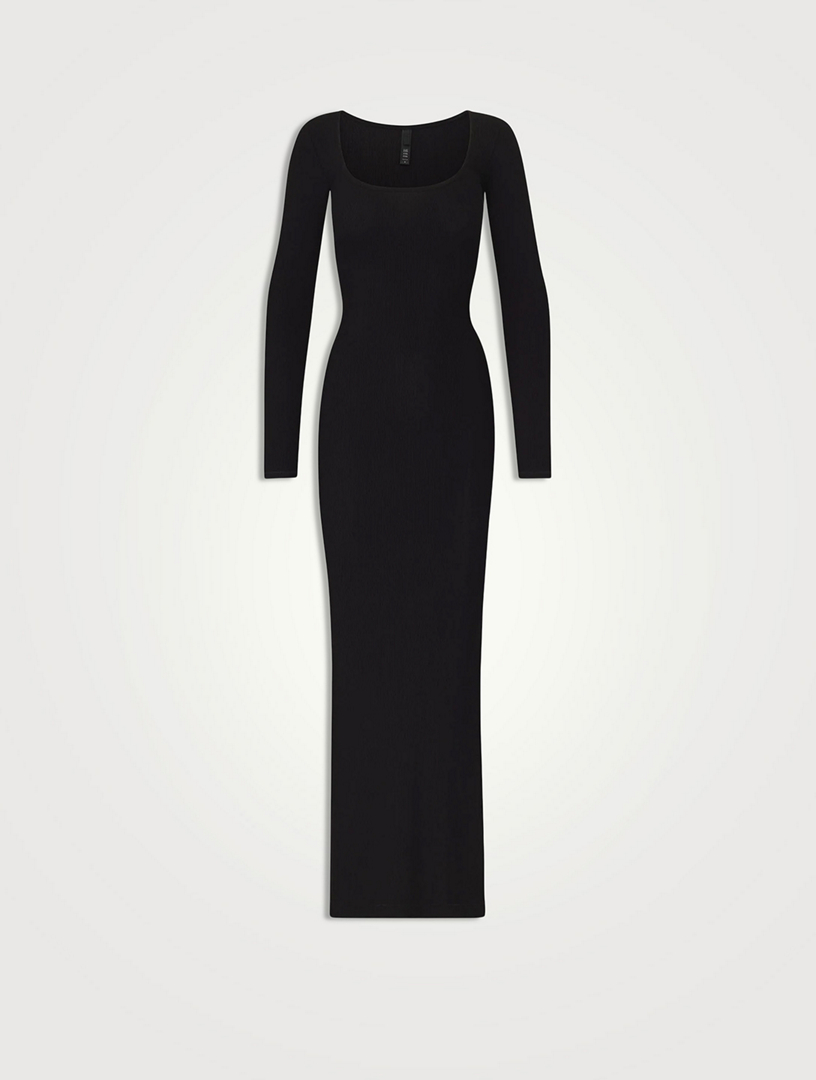 SKIMS Soft Lounge Long-Sleeve Dress | Holt Renfrew