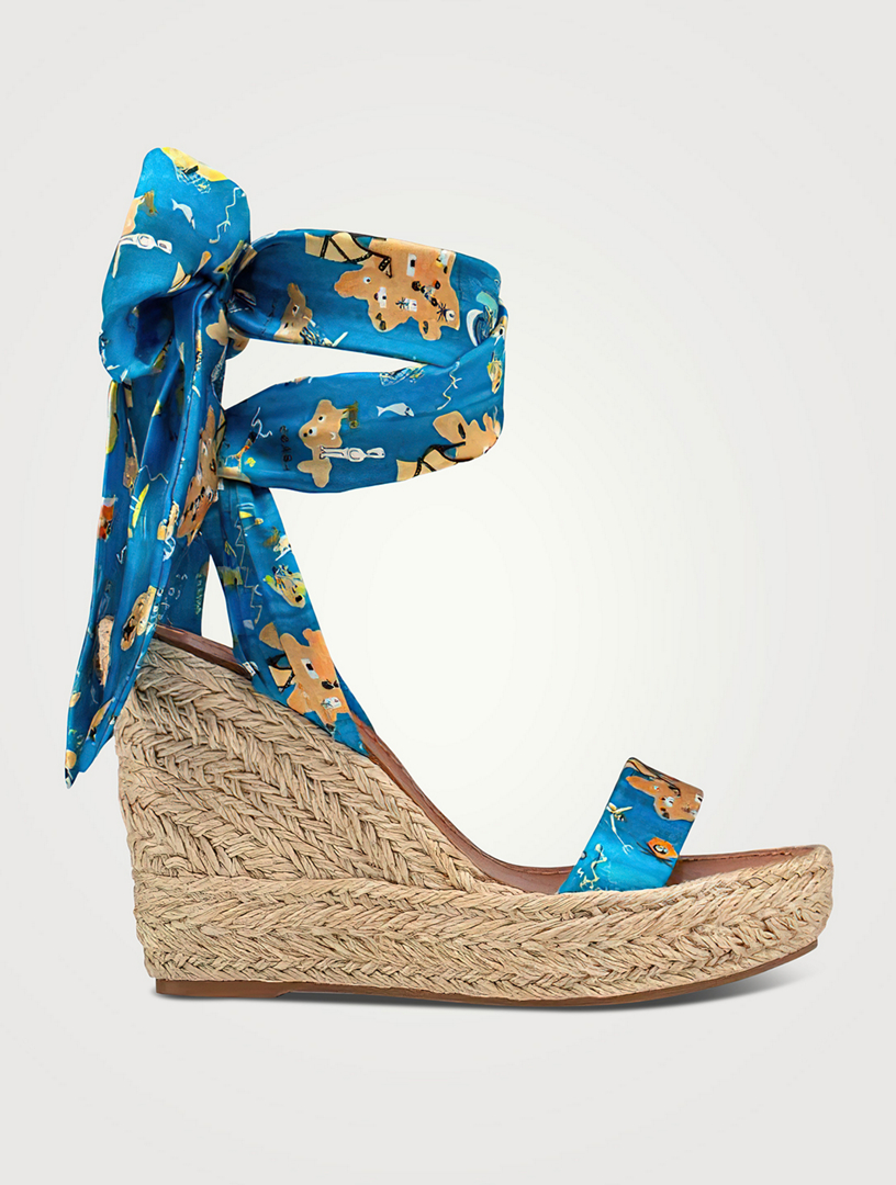 Louboutin on sale espadrilles wedge