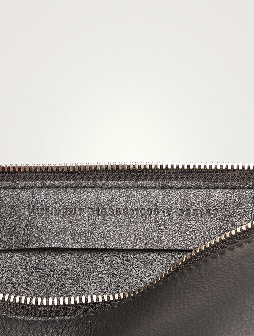 Pre-Loved Political Campaign Leather Clutch