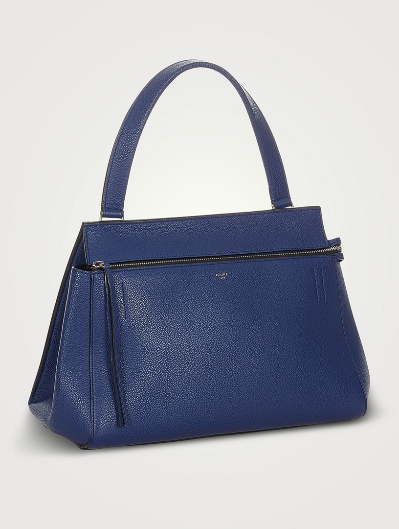 CELINE Pre Loved Small Edge Leather Bag Holt Renfrew