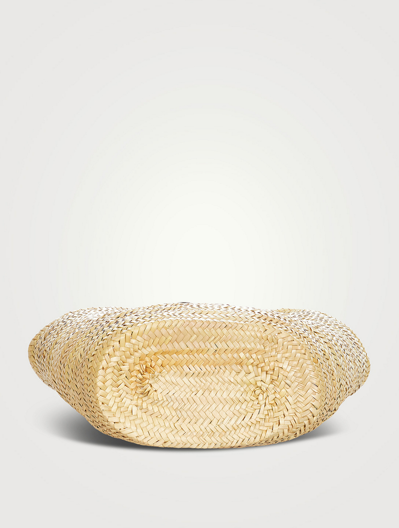 Celine straw clutch hotsell
