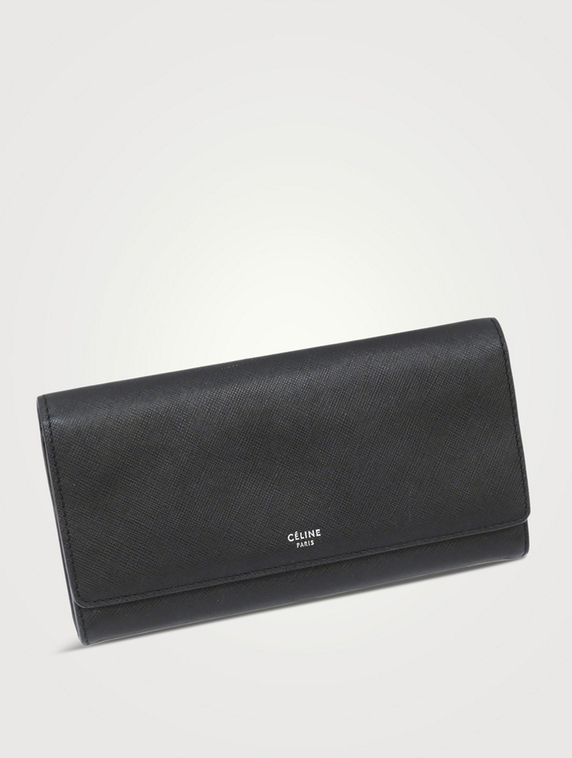 CELINE Pre Loved Leather Wallet Holt Renfrew