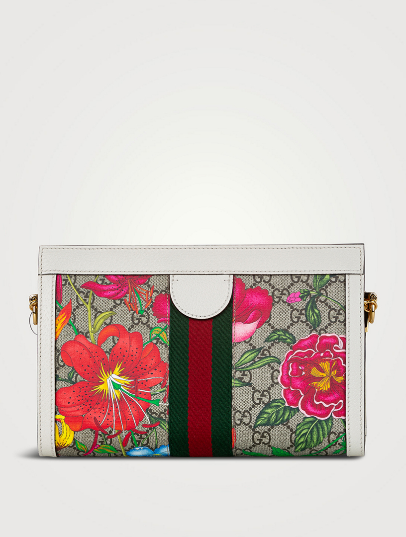 Gucci GG Flora Web Small Ophidia Shoulder Bag