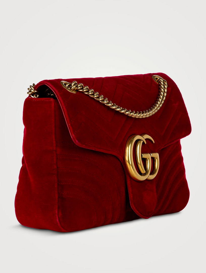 Sacs Gucci Marmont Bleu d'occasion