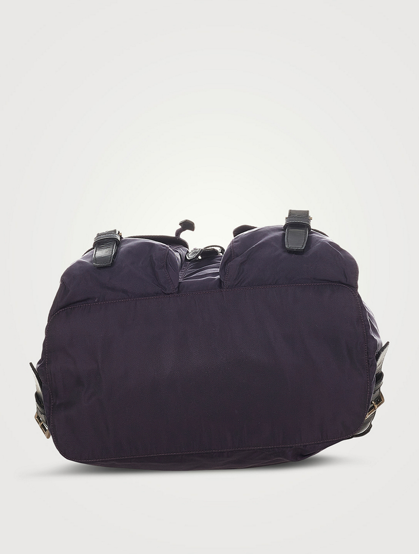 Pre-Loved Tessuto Drawstring Backpack