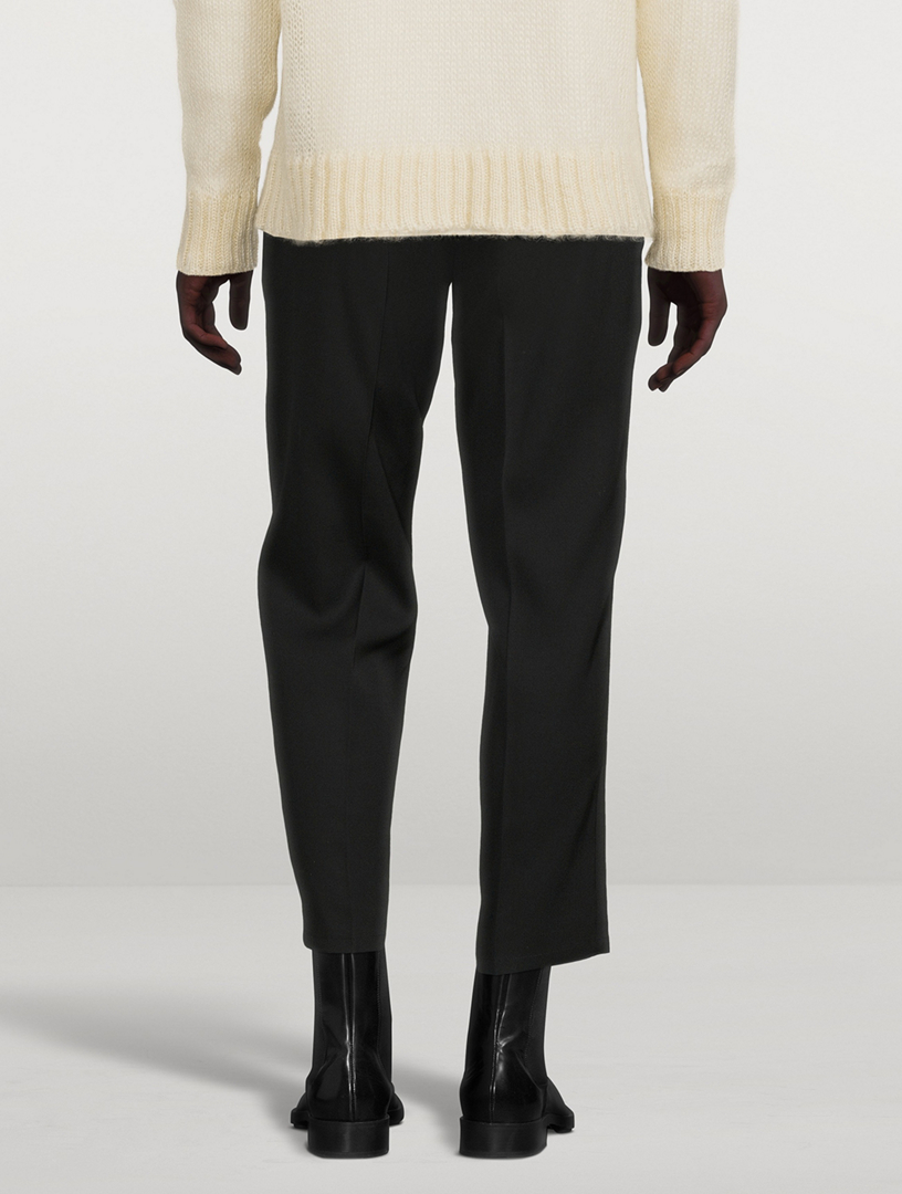 【Jil Sander】Tailored wool gabardine pants Wool Gabardine Trousers Man | Jil Sander Official Online Store