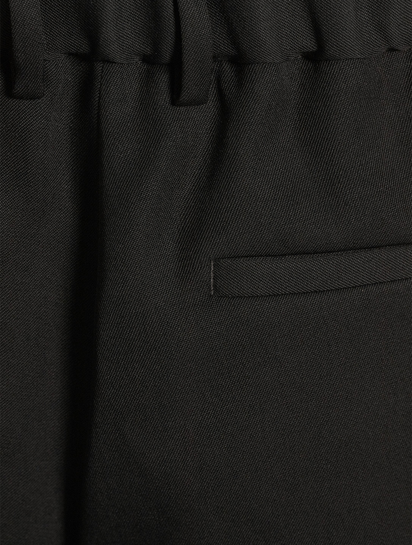 Light Wool Gabardine Pants
