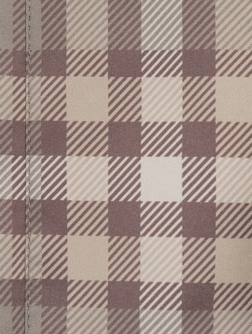 Misha Plaid Mac Coat