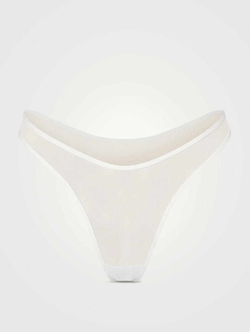 SKIMS Ultra Fine Mesh Thong