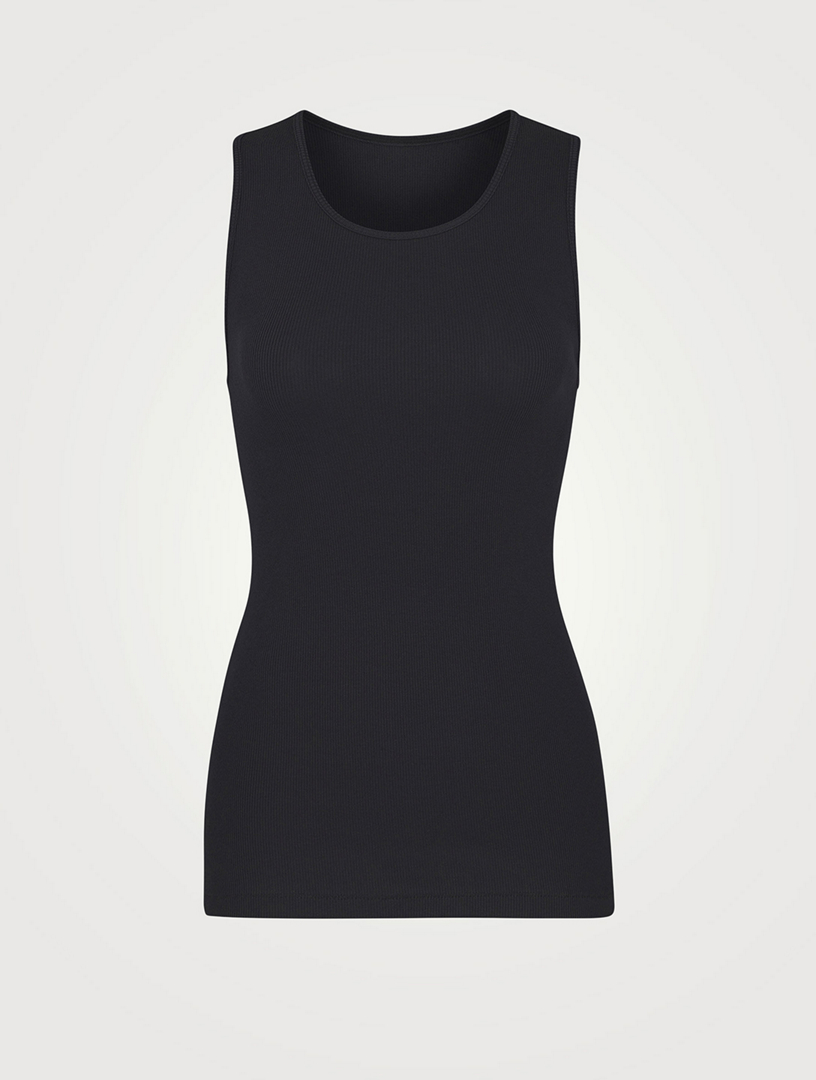 SKIMS Cotton Rib Long Tank Top