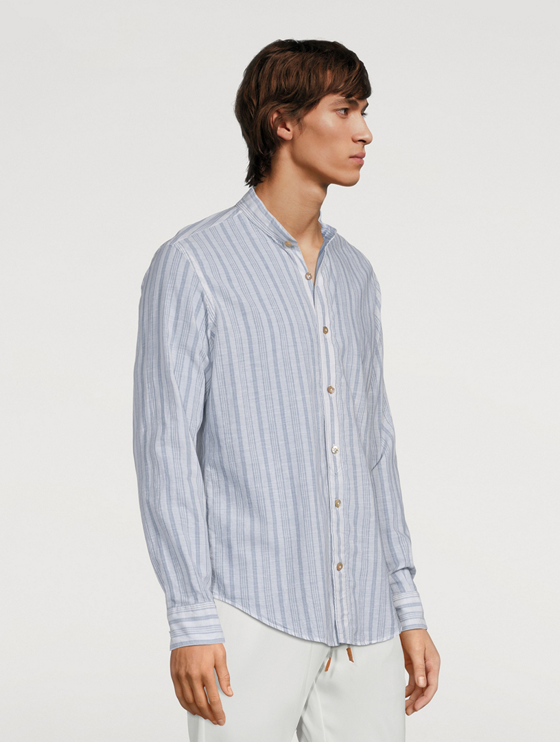 Striped Long-Sleeve Shirt