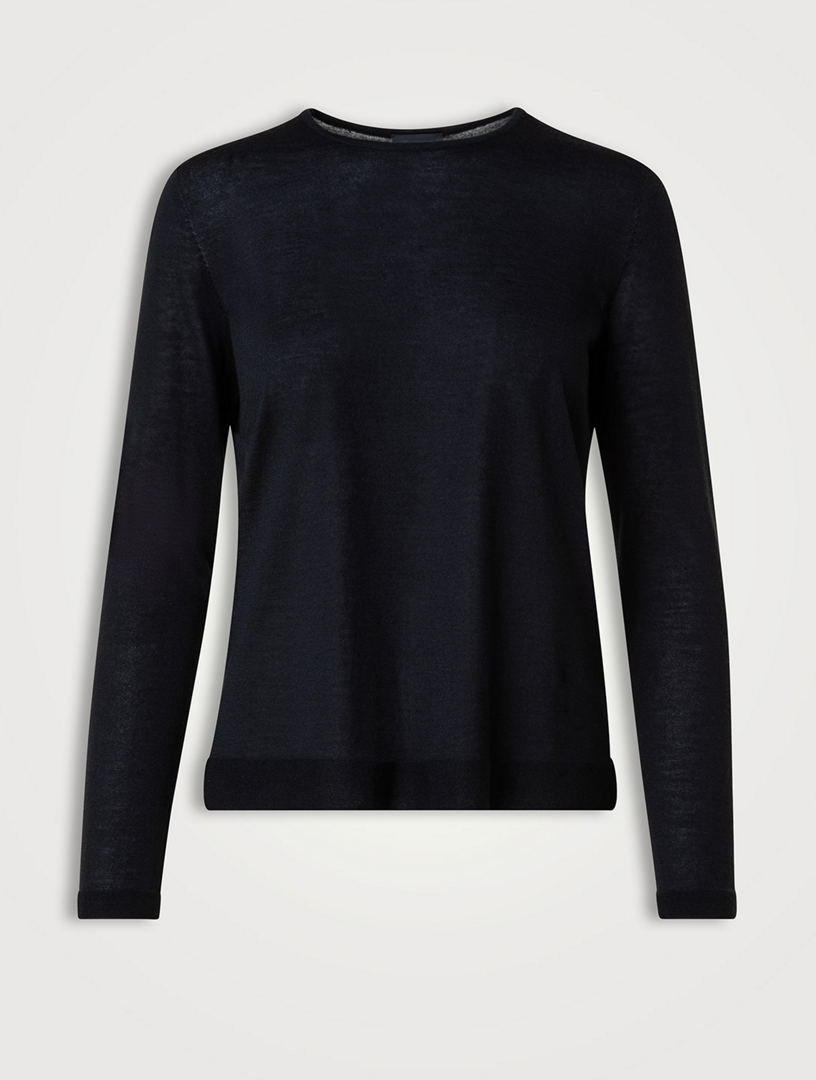 Seamless Cashmere And Silk Sweater