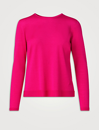 Seamless Cashmere And Silk Sweater