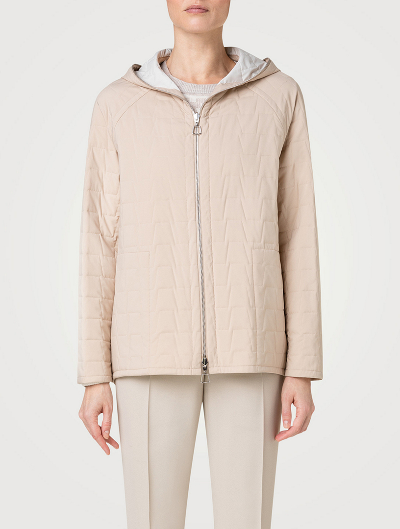 REVERSIBLE PADDED JACKET BEIGE S-