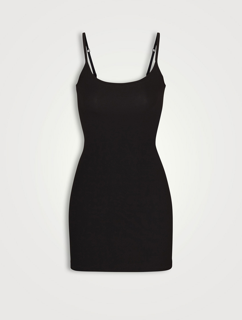 Womens Skims black Tank Long Slip Dress | Harrods # {CountryCode}
