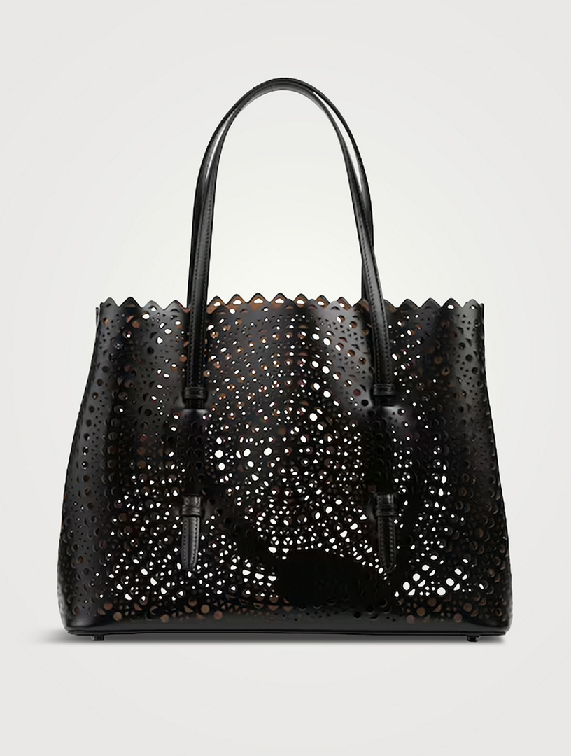 Alaia croc embossed vienne best sale tote bag