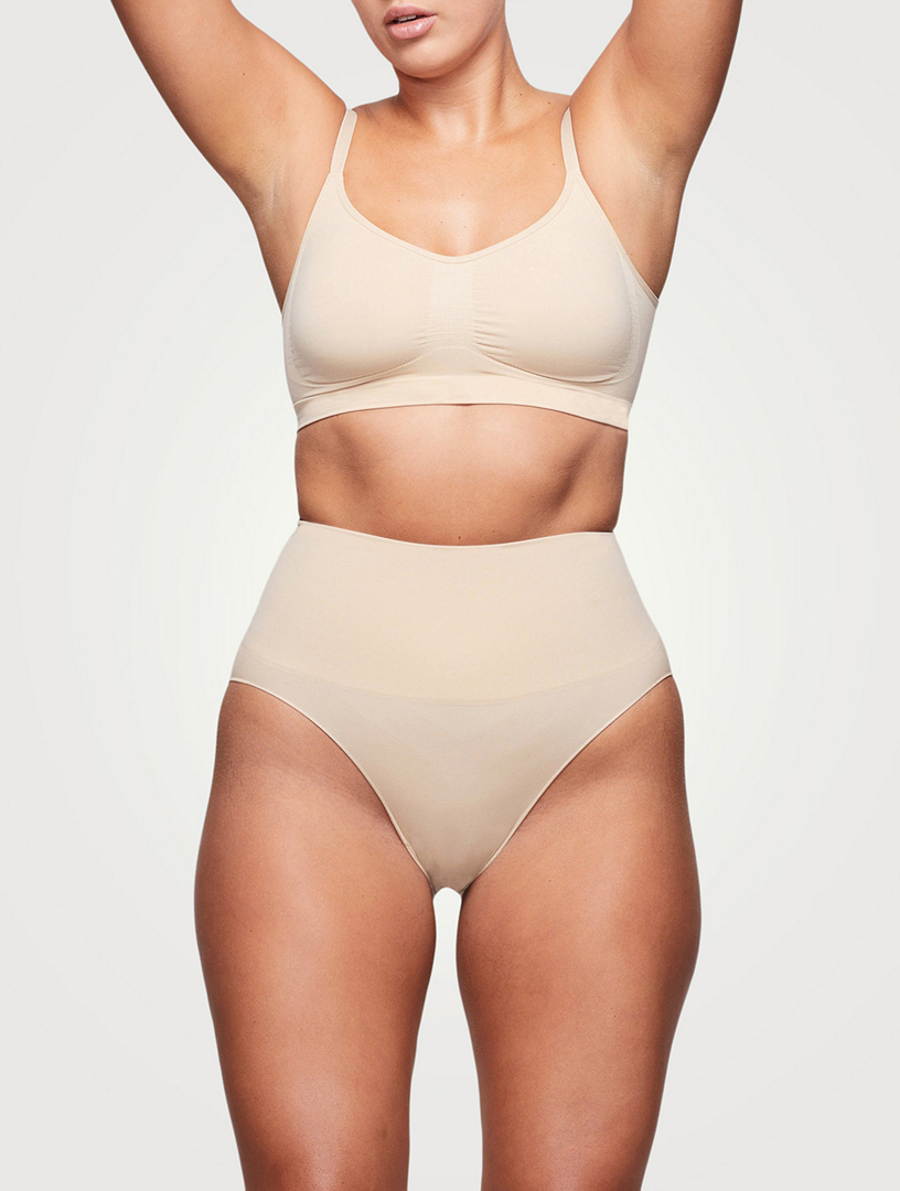 CORE CONTROL HIGH-WAISTED BRIEF | COCOA