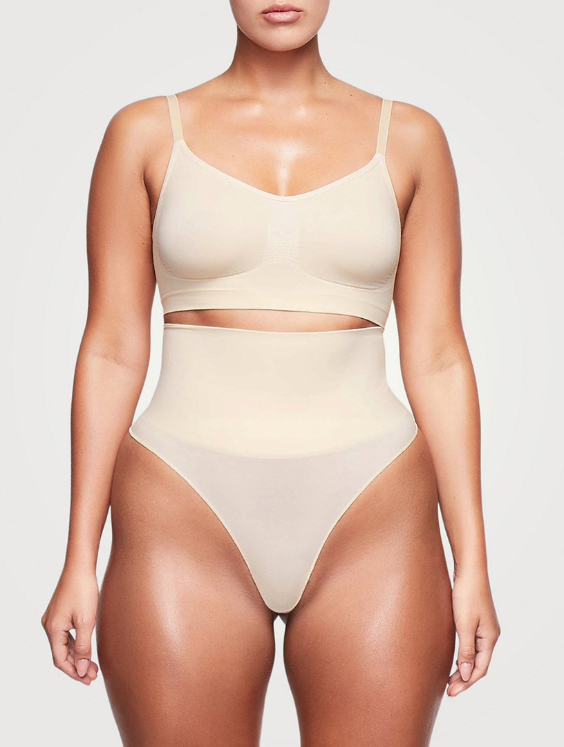 SKIMS Core Control Thong - Oxide - ShopStyle Plus Size Lingerie