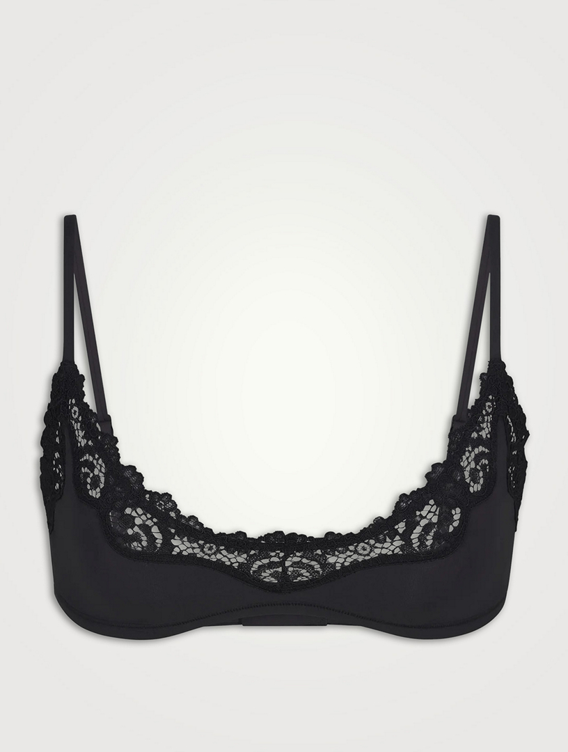 SKIMS Fits Everybody Lace Scoop Bralette
