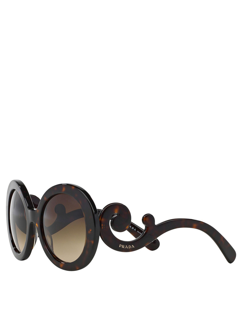 Prada hot sale swirl eyeglasses